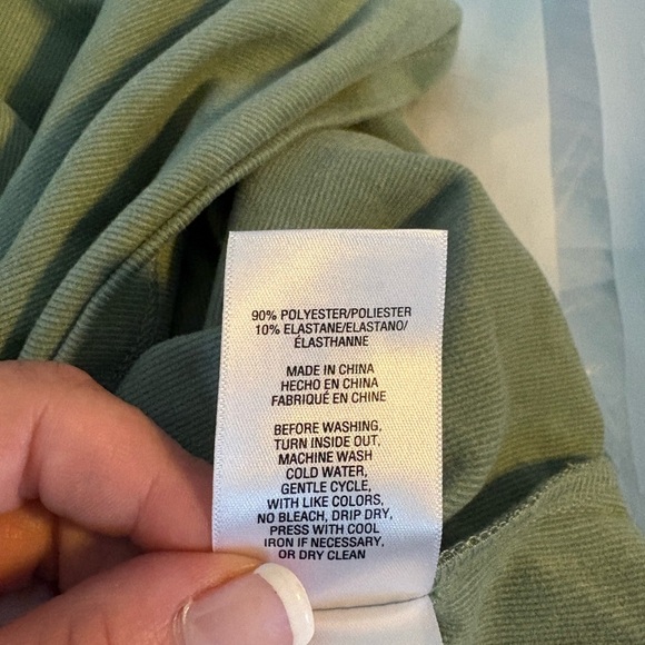 Jones New York Green Cowl Neck Sweater - Picture 3 of 6